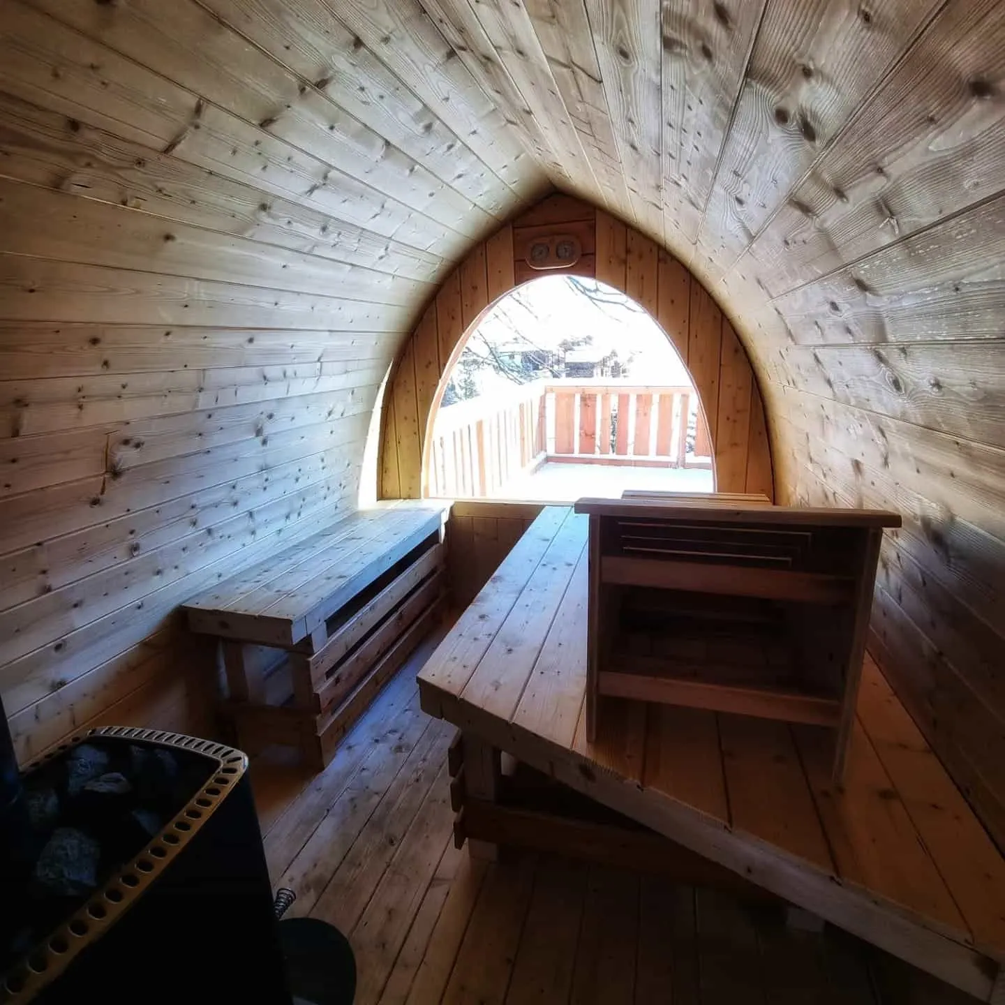 Area Wellness - Interno Sauna